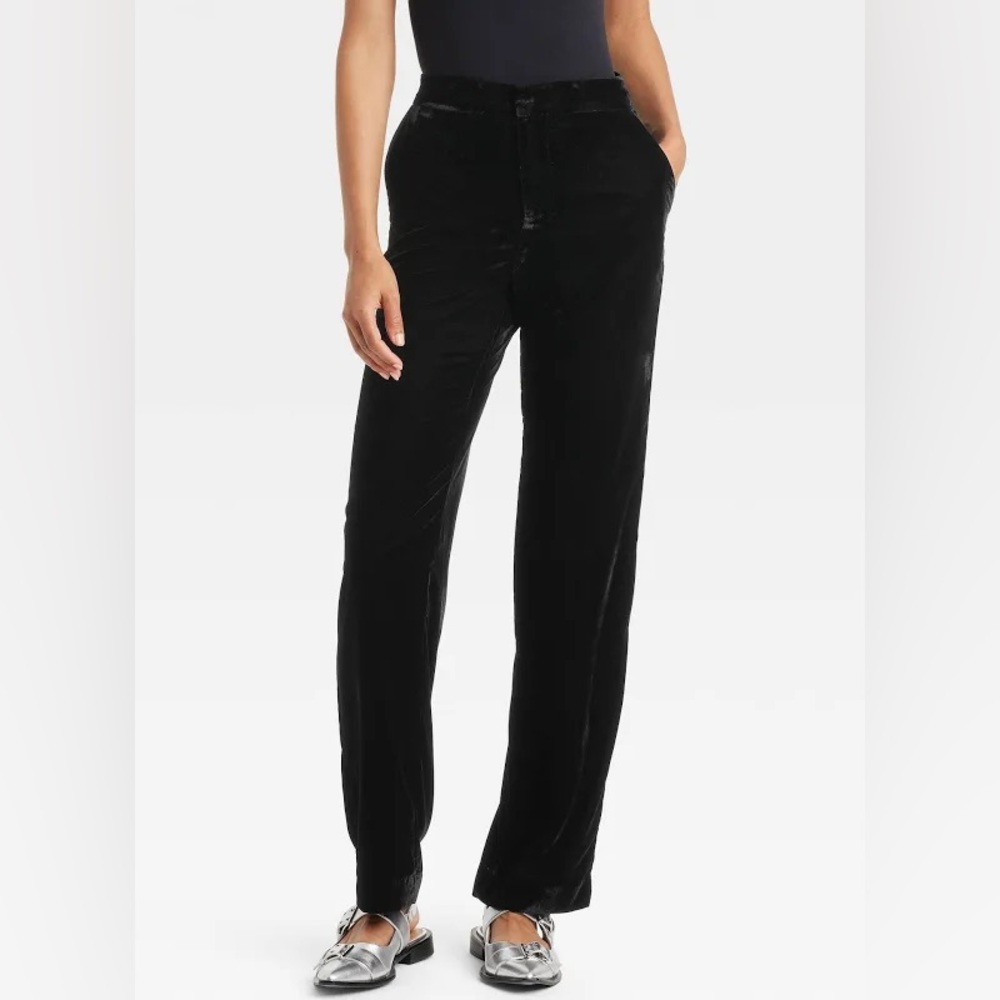 Velvet Trousers Dressy Pants